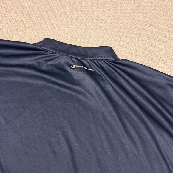Champion Shirt Mens 3XLT Blue Performance Tee Activewear Stretch Casual - Picture 4 of 7
